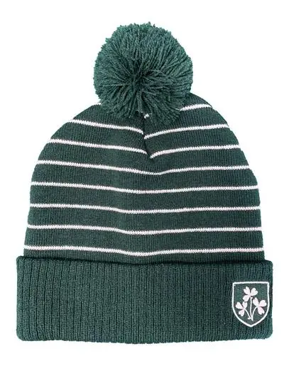 Striped Shamrock Crest Hat